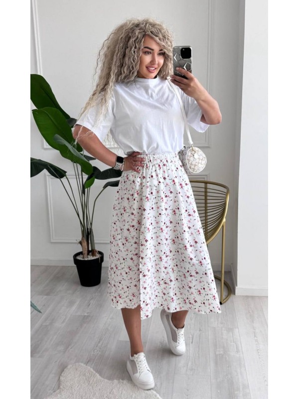 Жiночій прогулянковий костюм молочного кольору 33700