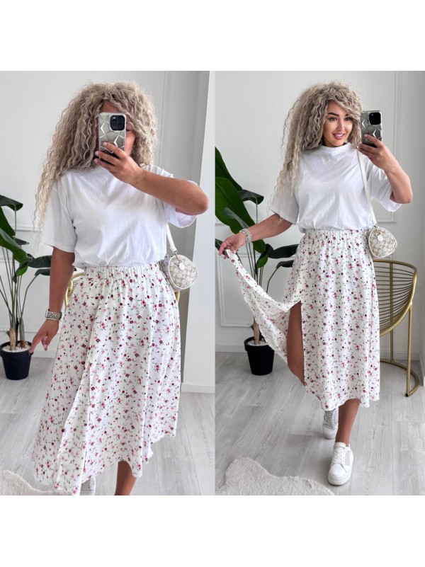 Жiночій прогулянковий костюм молочного кольору 33700