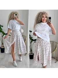 Жiночій прогулянковий костюм молочного кольору 33700