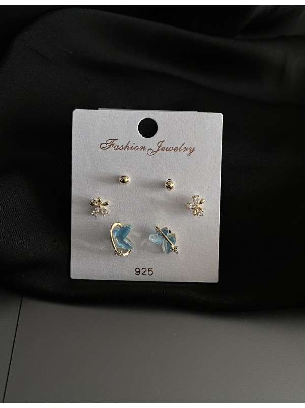 Комплект з 6 гвоздиків золотого кольору 33836