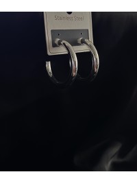 Кільця застібка - пусет срібного кольору 33841