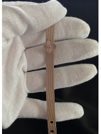 Браслет Конюшина замок пряжка золотого кольору 33874