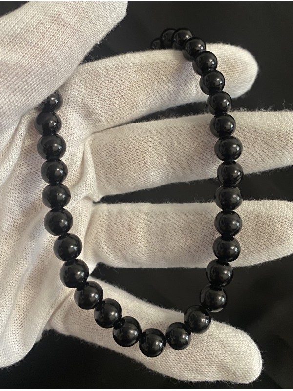 Намисто з перлинами чорного кольору 33993