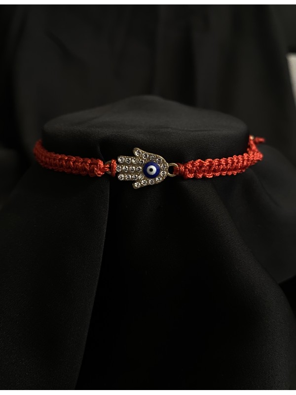 Червона нитка амулет Хамса на затяжці 33998