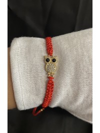 Червона нитка з Совою на затяжці 33999