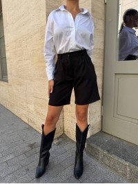 Жiночi бермуди чорного кольору 34149