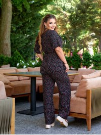 Жiночий прогулянковий костюм чорного кольору 34296