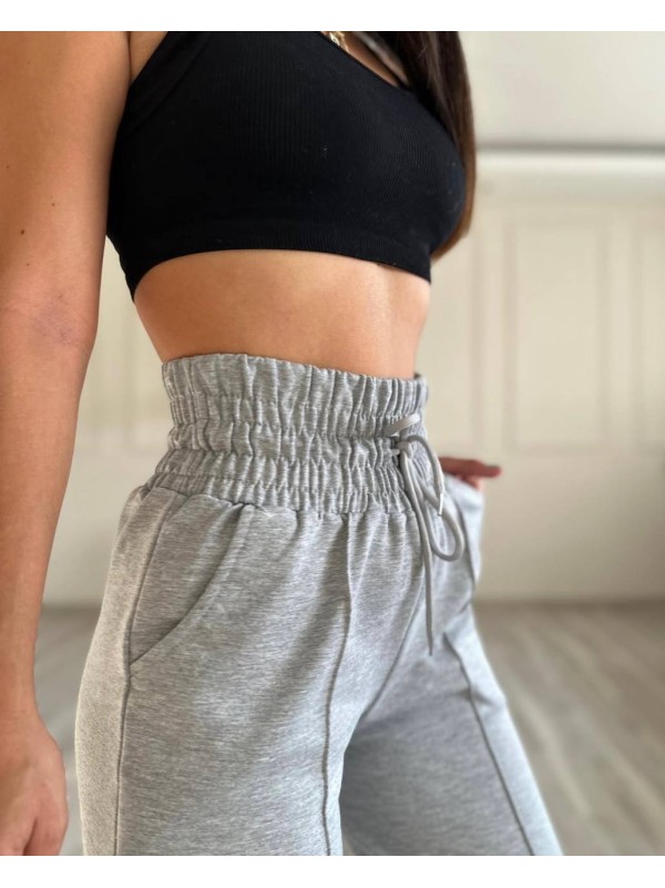 Жіночі спортивні штани сiрого кольору 34342