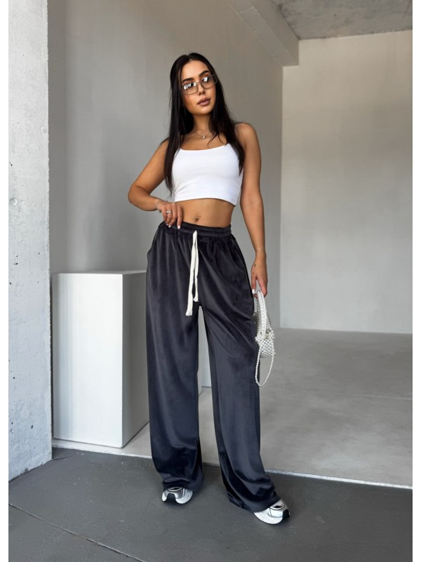 Жiночi спортивнi штани сiрого кольору 34605
