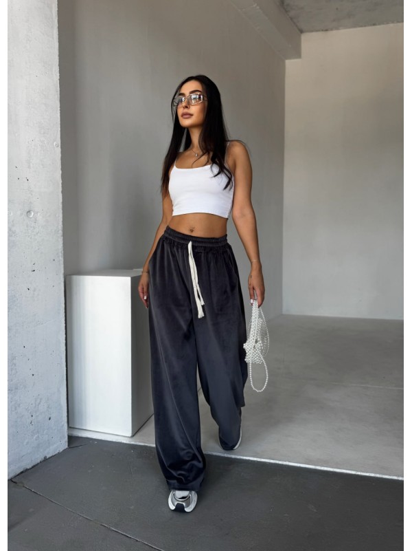 Жiночi спортивнi штани сiрого кольору 34605