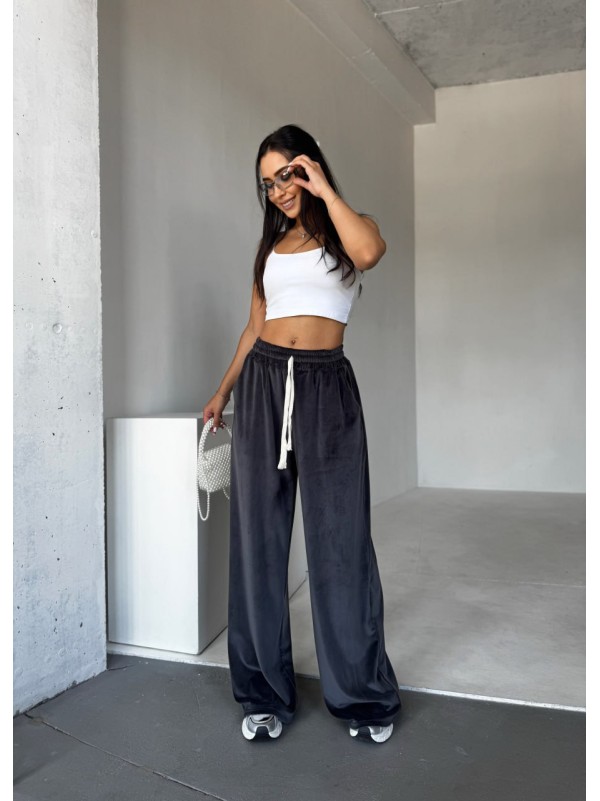 Жiночi спортивнi штани сiрого кольору 34605