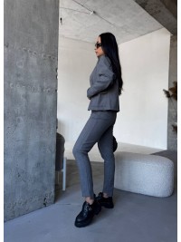 Жiночiй прогулянковий костюм графiтового кольору 34611