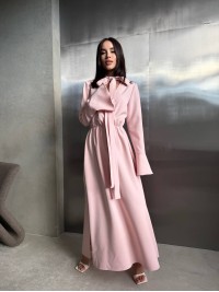 Вечiрня сукня максі рожевого кольору 34628