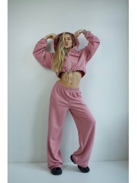 Жіночий спортивний костюм рожевого кольору 34679