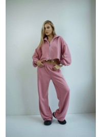Жіночий спортивний костюм рожевого кольору 34679