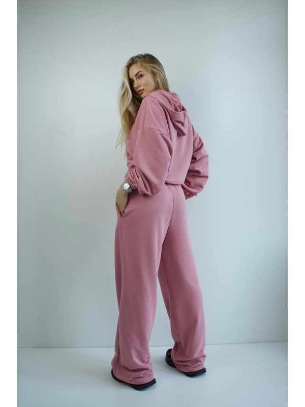 Жіночий спортивний костюм рожевого кольору 34679