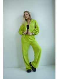 Жіночий спортивний костюм салатового кольору 34680