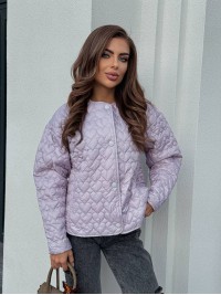 Жіноча легка куртка лiлового кольору 34724