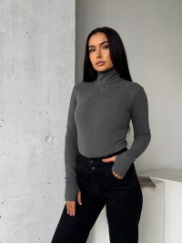 Жіночий термогольф графiтового кольору 35017