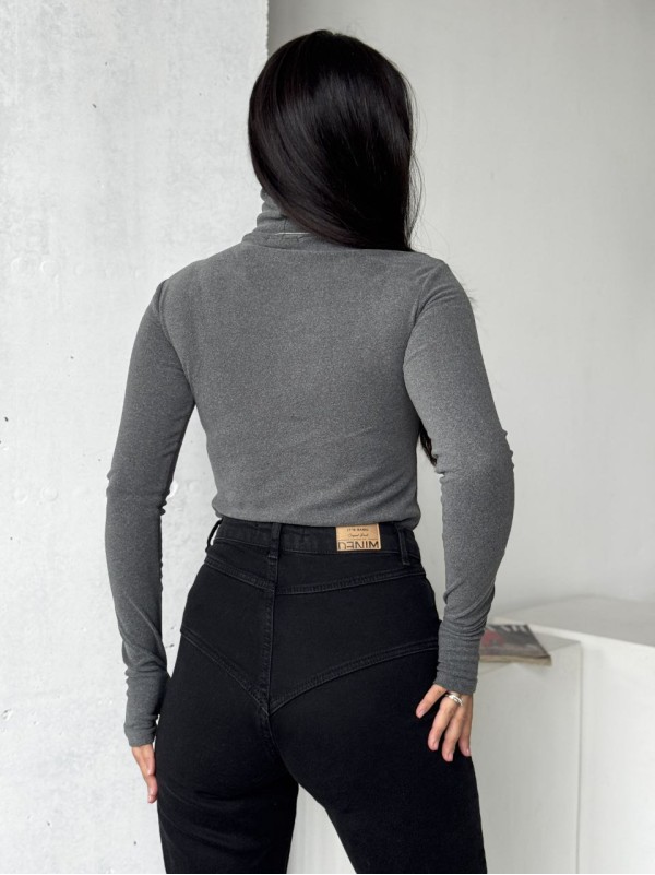 Жіночий термогольф графiтового кольору 35017