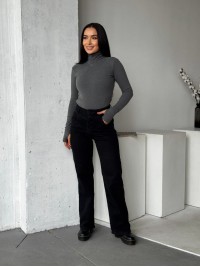 Жіночий термогольф графiтового кольору 35017