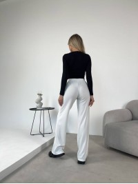 Жiночi ангоровi штани молочного кольору 35401