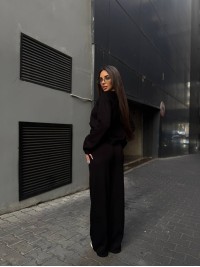 Унiверсальний жiночий костюм 2-ка чорного кольору 35463