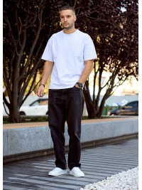 Шкіряні чоловічі кросівки білого кольору 35547