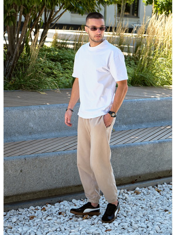 Кеди чоловічі з натуральної шкіри чорного кольору 35551