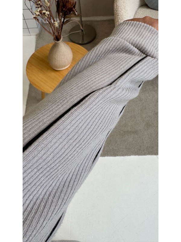 Теплий жiночий костюм з ангори сiрого кольору 35826