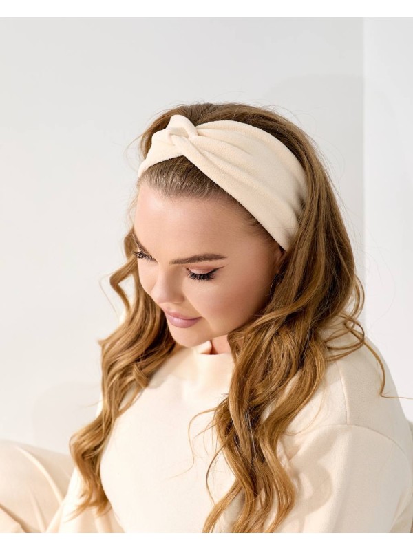 Домашній комплект трiйка (костюм+чалма) молочного кольору 35962