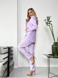 Костюм-трійка лавандового кольору 24436