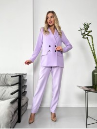 Костюм-трійка лавандового кольору 24436