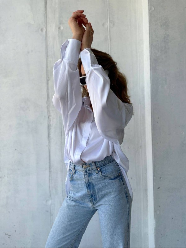 Сорочка бiлого кольору 24766