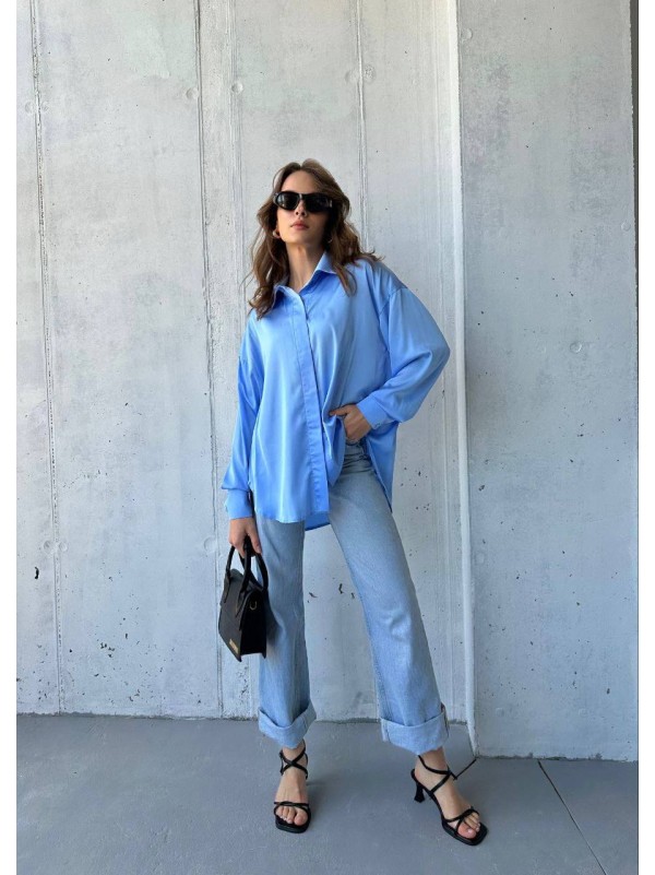 Сорочка блакитного кольору 24768