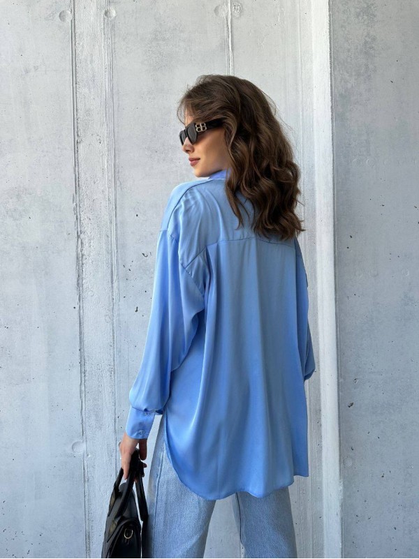 Сорочка блакитного кольору 24768