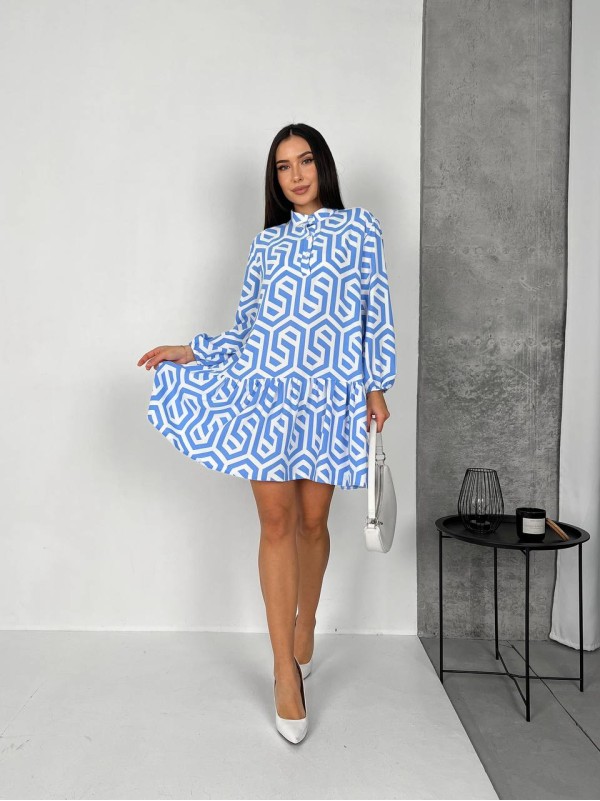 Вишукана сукня блакитного кольору 26910