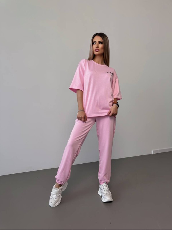 Жіночий спортивний костюм "California" рожевого кольору 27319
