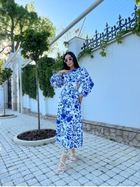 Сукня синього кольору 27832