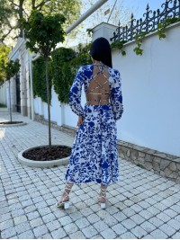 Сукня синього кольору 27832