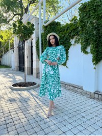 Сукня синього зеленого кольору 27833 N