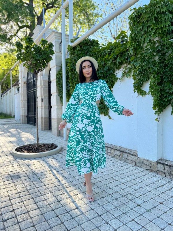 Сукня синього зеленого кольору 27833 N