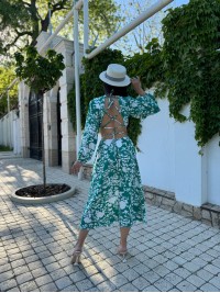 Сукня синього зеленого кольору 27833 N