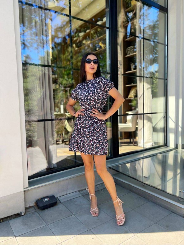 Легка сукня синього кольору 28380