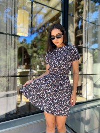 Легка сукня синього кольору 28380