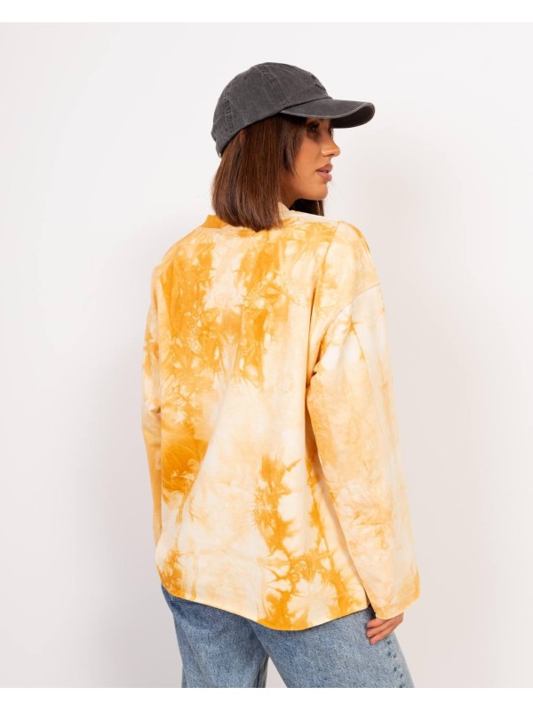 Стильний лонгслів жовтого кольору 28982