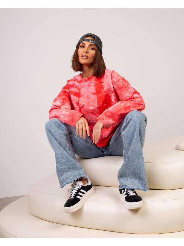 Стильний лонгслів рожевого кольору 28983