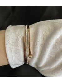 Браслет - манжет Цвях золотого кольору 33576