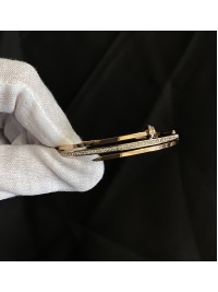 Браслет - манжет Цвях золотого кольору 33576